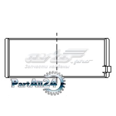 001HL10220000 Mahle Original Подшипник скольжения коленвала