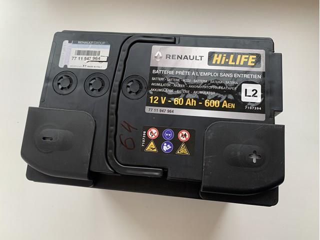 Аккумулятор автомобильный Renault (RVI) 7711947964 цена, от 134.49 USD