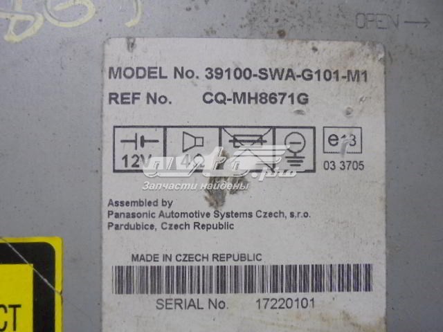 39100SWAG101M1 Honda 