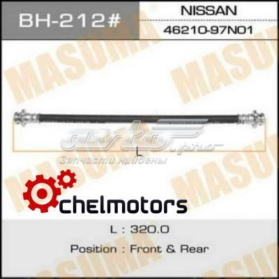 Передний левый тормозной шланг Masuma BH212