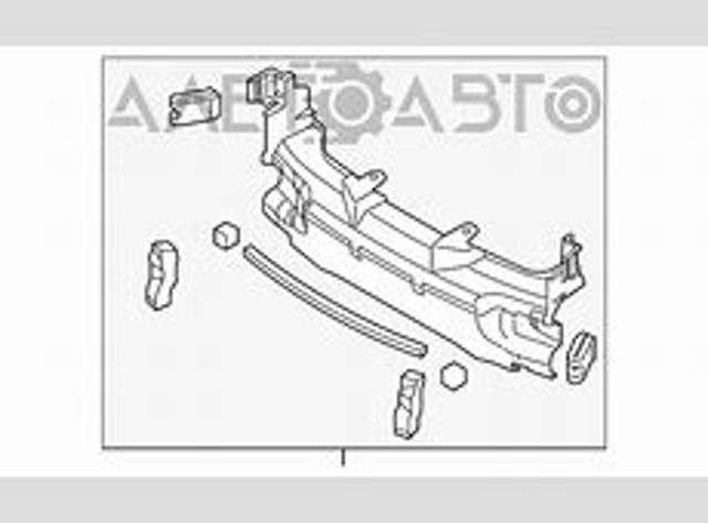 Воздуховод (дефлектор) радиатора FPS FP4424215 цена, от 24.96 USD