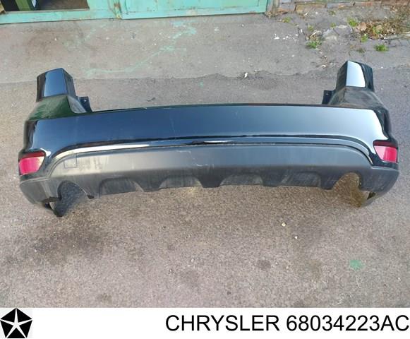 68034223AC Chrysler pára-choque traseiro