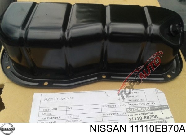 Поддон масляный картера двигателя Nissan 11110EB70A