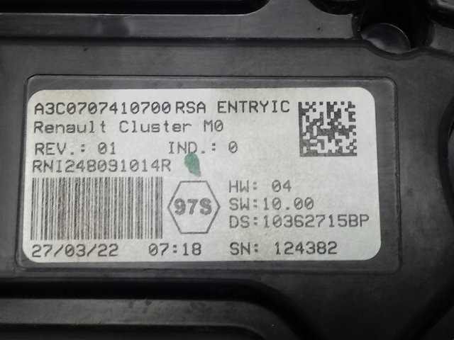 248091014R Renault (RVI) Щиток приборов