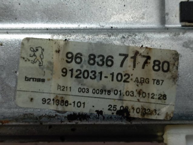 Купить 9203KC Peugeot/Citroen Стекло двери задней левой