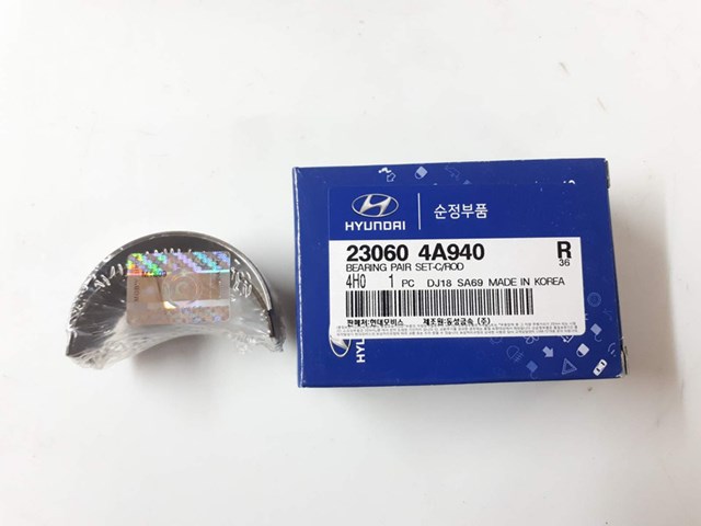 Вкладыши коленвала шатунные, комплект, 3-й ремонт (+0,75) R3114A075 Taiho