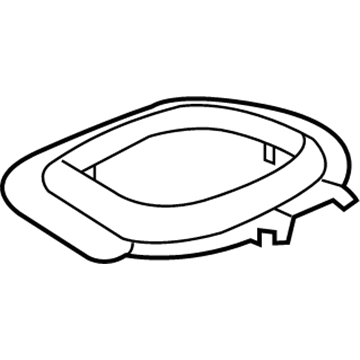 Проставка (резиновое кольцо) пружины передней нижняя на KIA Carens 