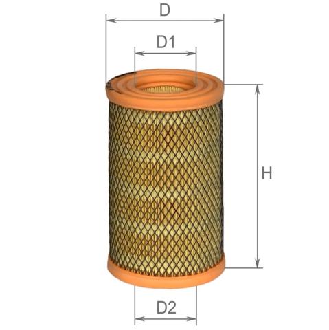 AF0012 Alpha Filter Воздушный фильтр двигателя