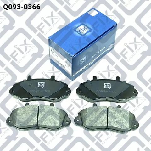 Колодки Q-fix Q0930366 цена, от 13.30 USD