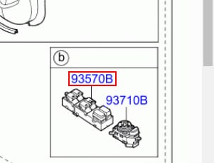  935702T020 Hyundai/Kia