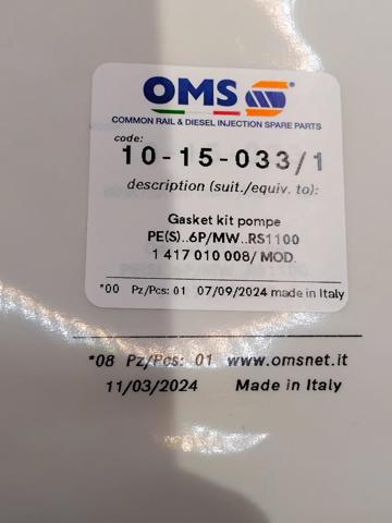 5000822175 Renault (RVI) Ремкомплект ТНВД