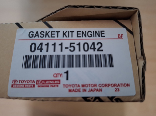 Полный комплект прокладок двигателя Toyota 0411151032 цена, от 273.33 USD