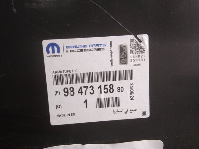 9830100880 Peugeot/Citroen 