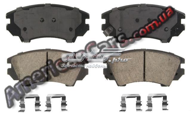 Колодки тормозные передние дисковые WAGNER ZD1404