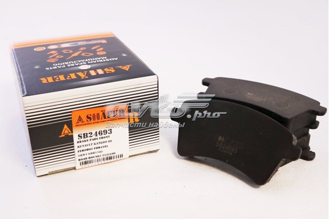 Передние тормозные колодки SB24693 Shafer