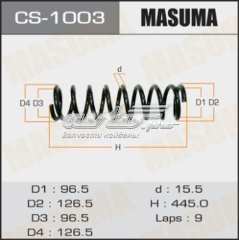 Пружина амортизатора передняя Masuma CS1004 цена, от 60.81 USD