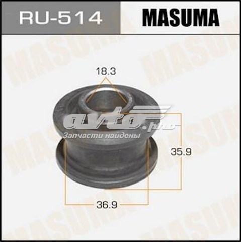 Сайлентблок тяги поперечной (задней подвески) Masuma RU514
