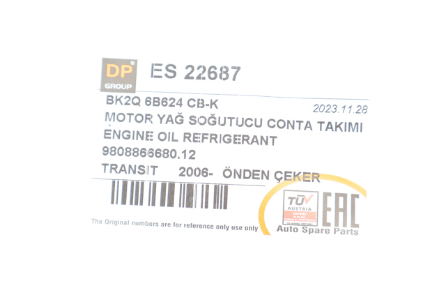 Корпус масляного фильтра DP Group ES22687 цена, от 2.84 USD