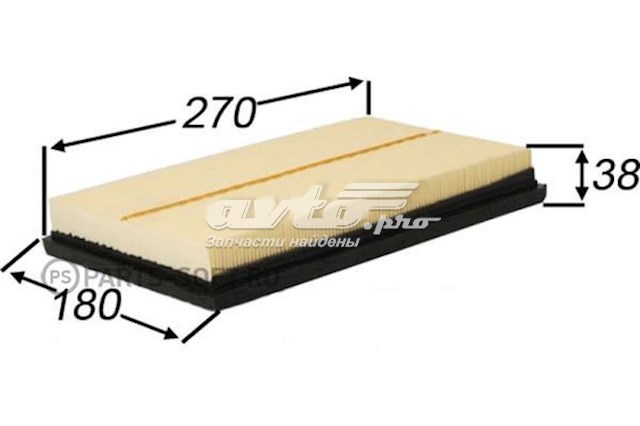 Элемент воздушного фильтра JS Asakashi A1521 цена, от 6.72 USD