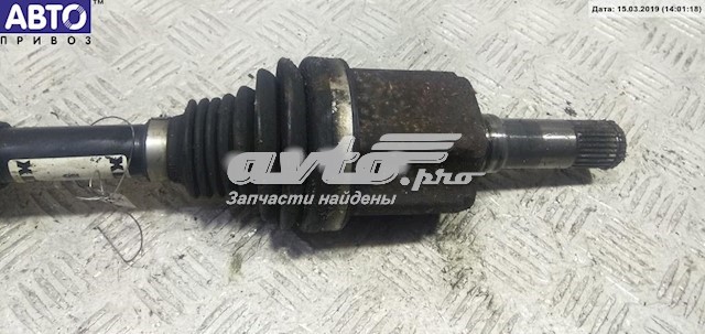 Левая полуось 13245909 Opel