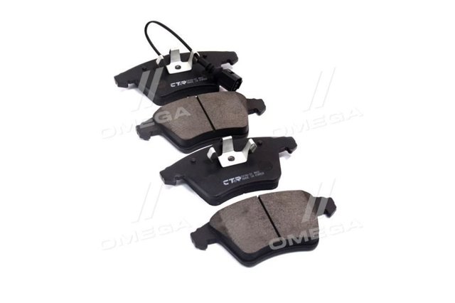 Колодки тормозные передние дисковые CTR GK1258