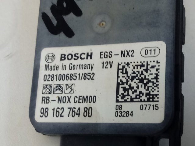 9816276480 Opel Датчик оксидов азота NOX передний