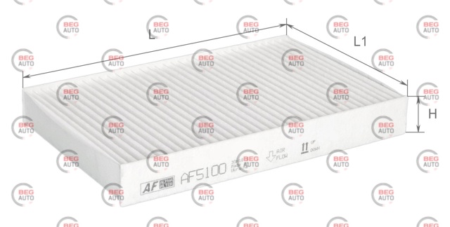 AF5100 Alpha Filter Внутрисалонный фильтр