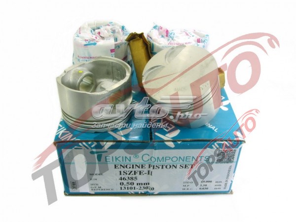 Pistão (kit para um motor), 2ª reparação ( + 0,50) Toyota 1310123020 preço, a partir de 202,44 USD