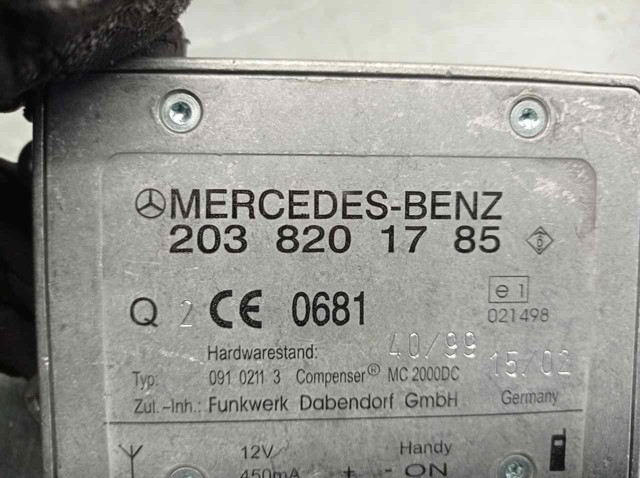 Купить 2038201785 Mercedes Усилитель сигнала антенны