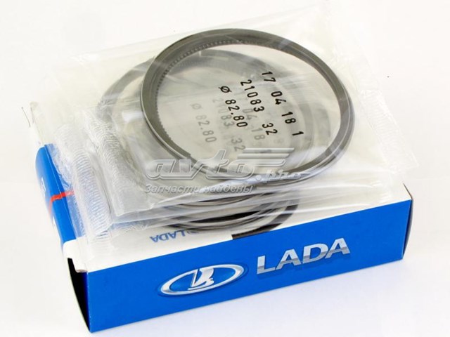 Комплект поршневых колец на 1 цилиндр, 3-й ремонт (+0,75) Lada 21083100010032