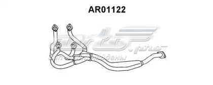 Tubo de admissão dianteiro (calças) do silenciador para Alfa Romeo 146 (930)