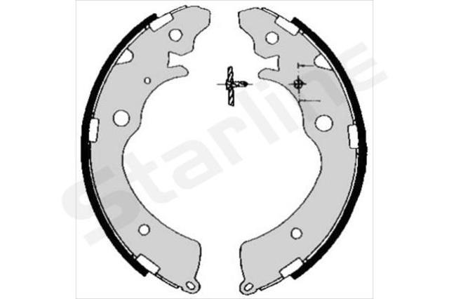 BC05690 Starline Колодки передние