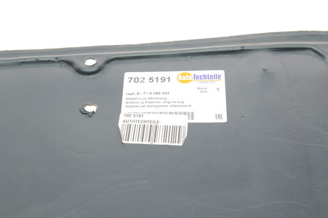 Защита моторного отсека Autotechteile 7025191 цена, от 34.40 USD