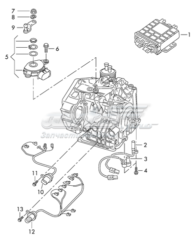 Sensor de velocidade Audi Q7  4LB