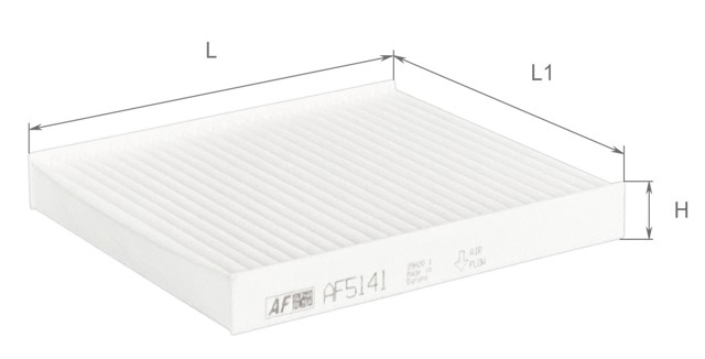Воздушный фильтр салона Alpha Filter AF5141