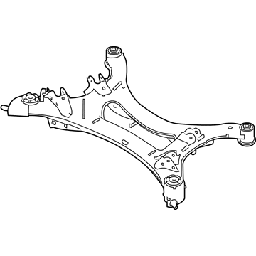 Балка задней подвески (подрамник) 554005AE0C Nissan