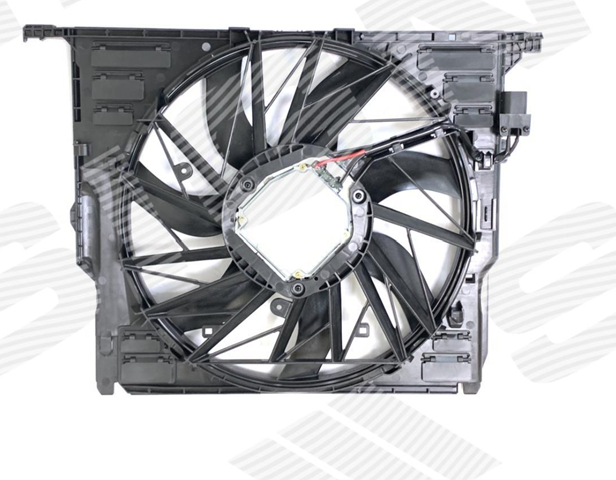 Диффузор радиатора охлаждения в сборе с мотором и крыльчаткой Signeda RDBM333931 цена, от 325.77 USD
