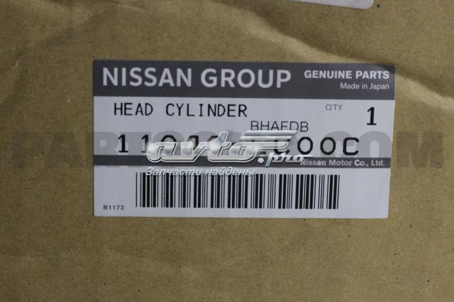 Головка блока цилиндров (ГБЦ) Nissan 11040EC00C