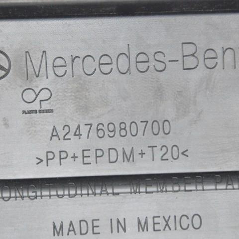 A2476980700 Mercedes Накладка наружняя (молдинг) порога, левый