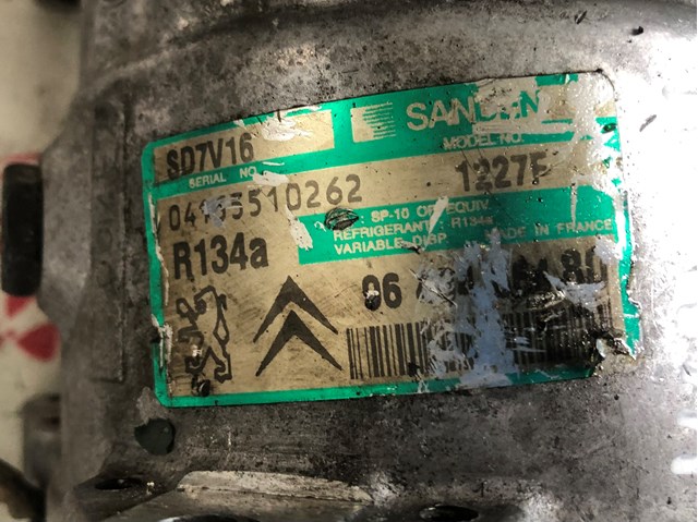 Компрессор системы кондиционирования MSG Rebuilding SD7V161227F цена, от 112.71 USD
