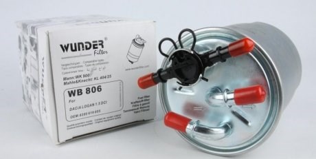 Фильтр топливный Wunder WB806