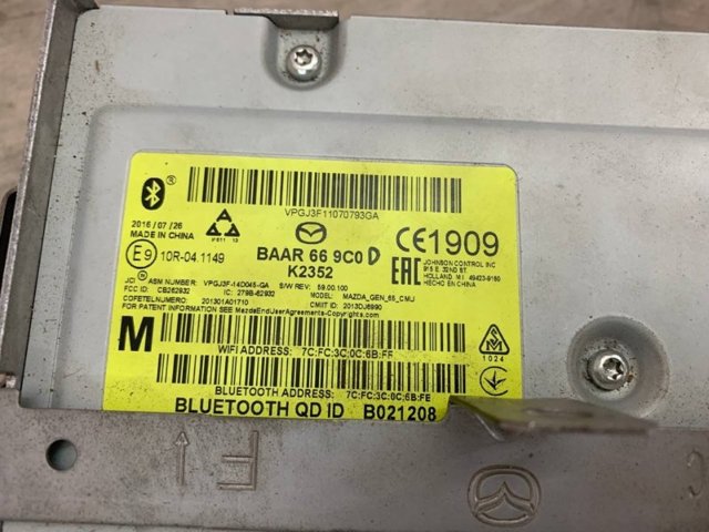 BAAR669C0 Mazda 