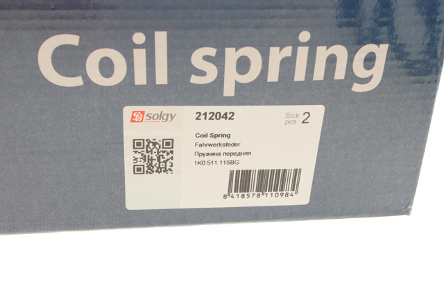 Задняя пружина 212042 Solgy