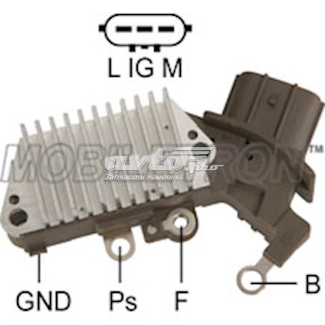 2770021010 TOYOTA Regulador del alternador 2770021010 TOYOTA