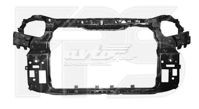 FP 4023 201 FPS suporte do radiador montado (painel de montagem de fixação das luzes)