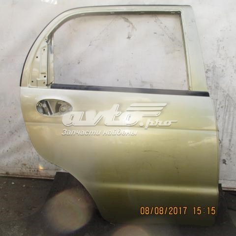 Дверь пассажирская задняя правая Daewoo Matiz хэтчбек (KLYA) (1998 - 2008) цена, от 105.41 USD