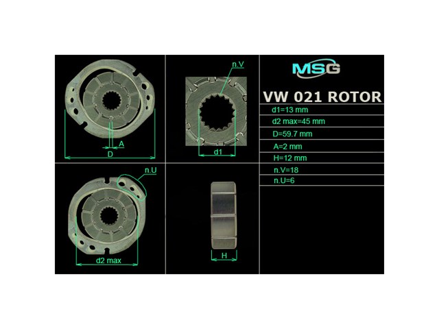  MSG VW021LPLATE цена, от 10.53 USD