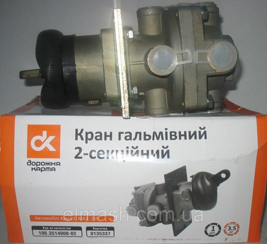 Купить 100351400802 DK Кран тормозной, подпедальный (TRUCK)