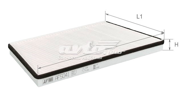 Фильтр воздушный отопителя Alpha Filter AF5041 цена, от 4.59 USD