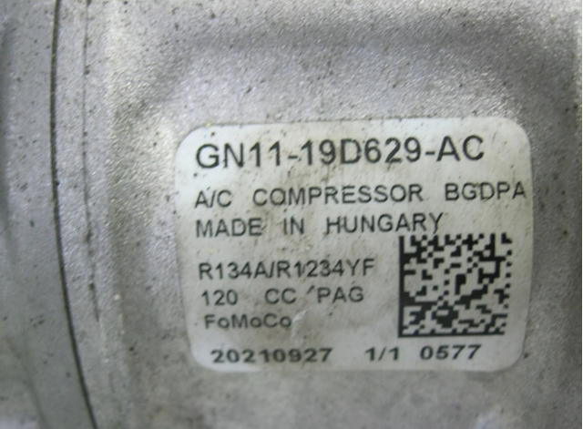 Компрессор кондиционера GN1119D629AC Ford